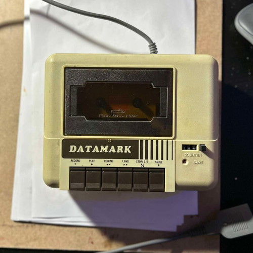 Commodore cassette player used