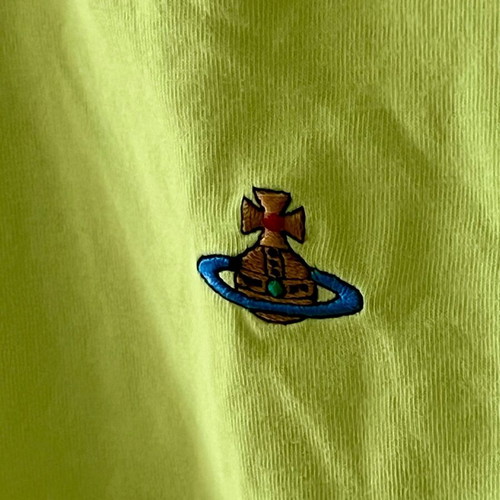 Vivienne Westwood Basic T-shirt new, neon yellow, size S