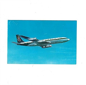 Κάρτα Ολυμπιακή Αεροπορία BOEING 707-329 Super Fan Jet
