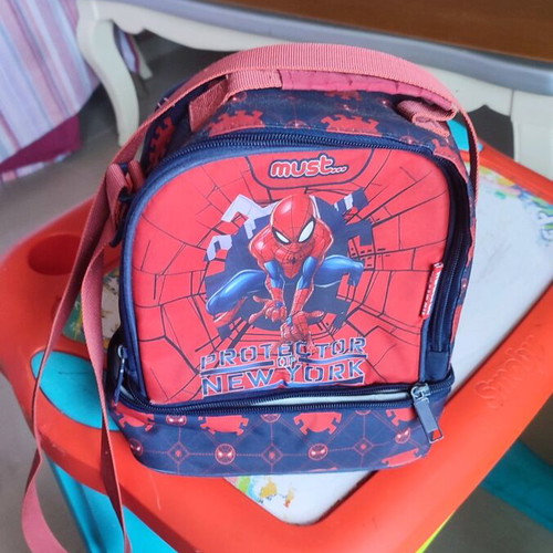 Sprinter Man Insulated Bag for Kindergarten Like New