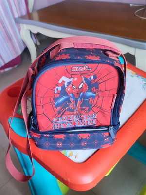 Sprinter Man Insulated Bag for Kindergarten Like New