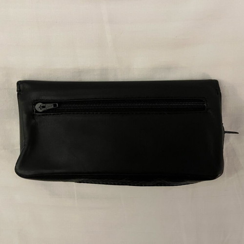 Marvel pipe tobacco pouch like new, black leather