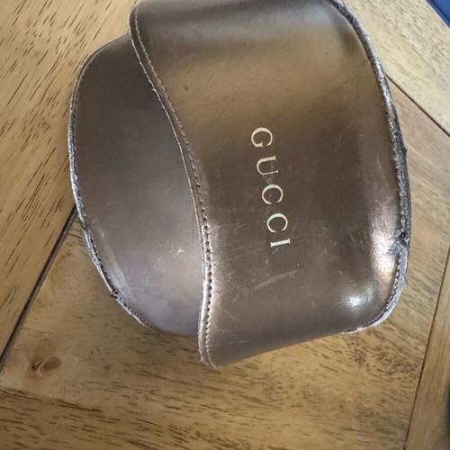 Gucci women's sunglasses used with brown lenses