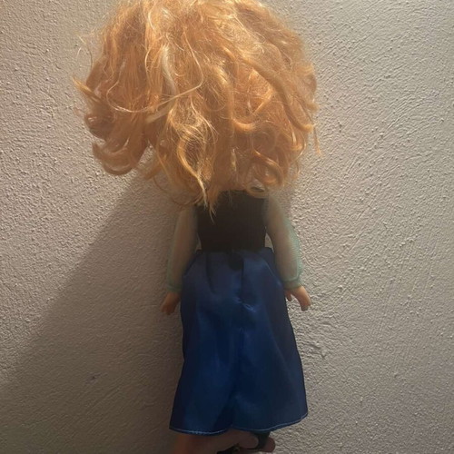 Anna doll used from the movie Frozen