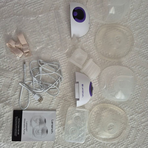 Lansinoh Wearable Hands Free Breast Pump like new