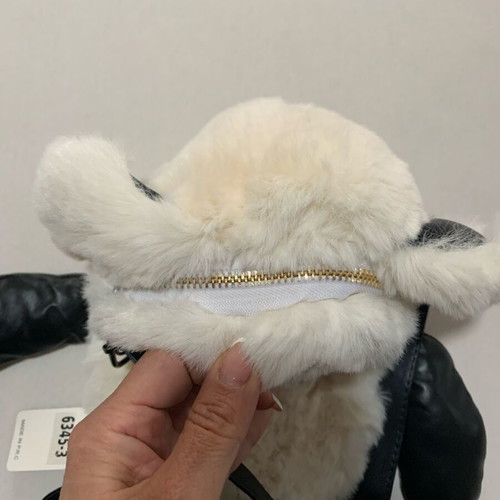 Mouse backpack bag new, black and white