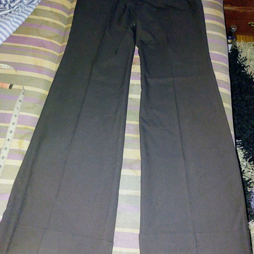 Zara Basic black flared pants like new, size L