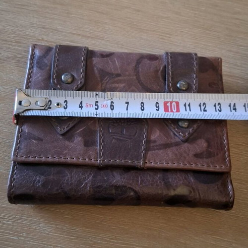 Timberland leather wallet new brown