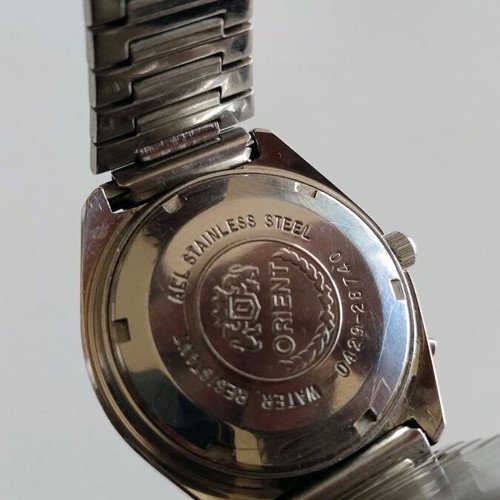 Orient automatic men's watch used with 27 jewels