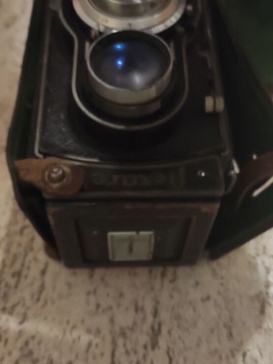 Vintage camera used with leather case