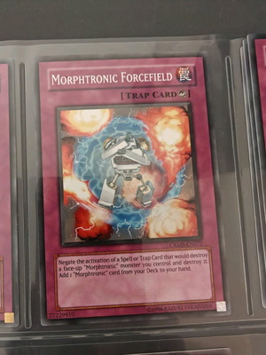 Yu-Gi-Oh Morphtronic card like new