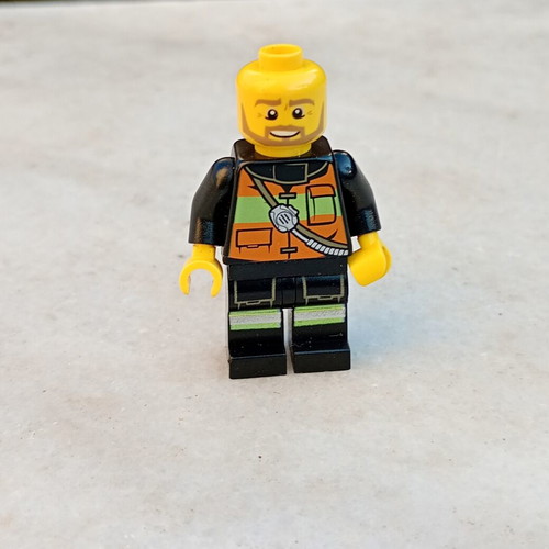 Lego firefighter minifigure used from The Lego Movie