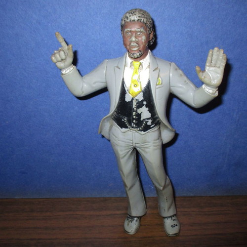 Rubber figure Giants of Catch WWF 1988 LJN Big Slick used