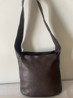 Blumarine by Marianelli Brown Leather Hobo Bag Y2K like new