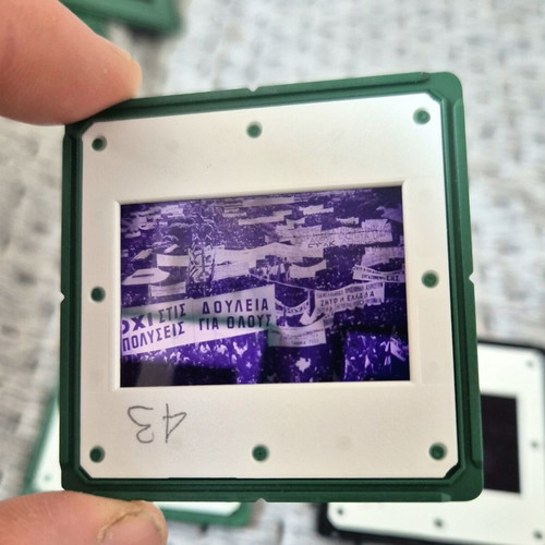 Polytechneio protest slides April 21