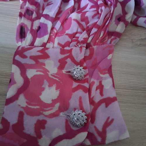Zini blouse like new, pink, size M