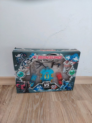 Monsuno VS 2-Pack Spin Pop Out Battle νέα συλλεκτική κούκλα