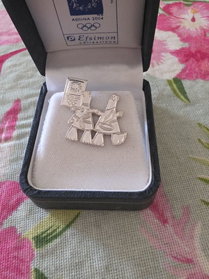 Athens 2004 Olympics Efsimon Collection commemorative pin used