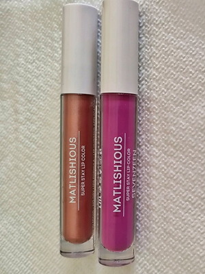 Seventeen Matlishious liquid lipsticks like new, pack of 2