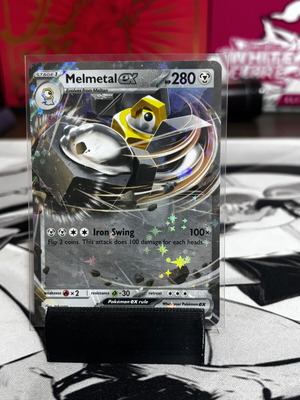 Melmetal Ex Stellar Crown Double Rare card like new