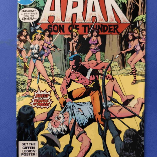 Arak Son of Thunder 28 comic book used, English