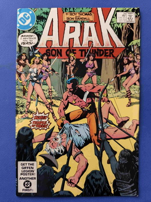 Arak Son of Thunder 28 comic book used, English