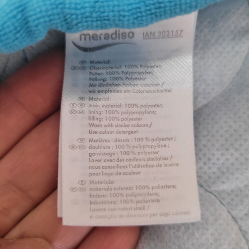 Washing machine cover, turquoise, new, from Lidl