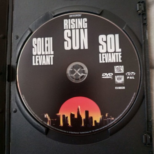 Rising Sun DVD new, action and crime movie