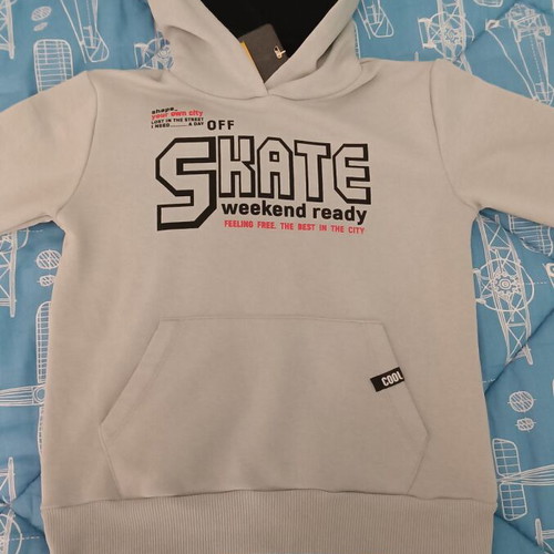 Hashtag hoodie sweatshirt new, size 116 cm for 6 years old