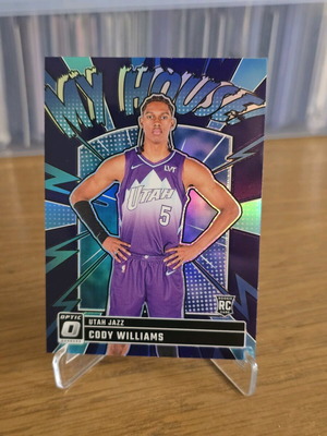 Cody Williams RC Purple My House card new