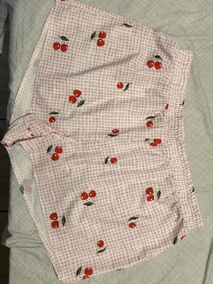 Cherry set new, white and pink, size XL