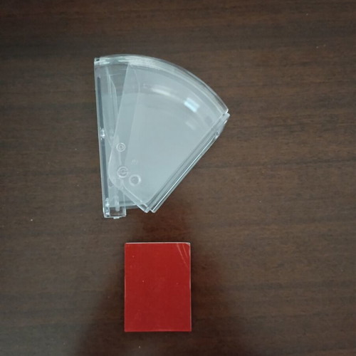Waterproof Protective Cover for Doorbell used, transparent