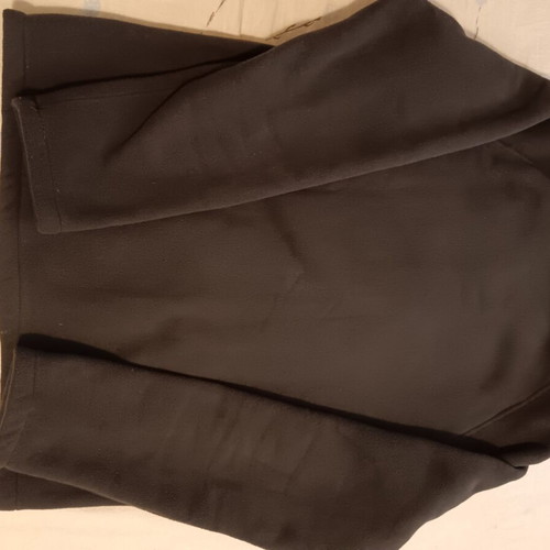 Admiral men's fleece jacket with zipper, black, size XL