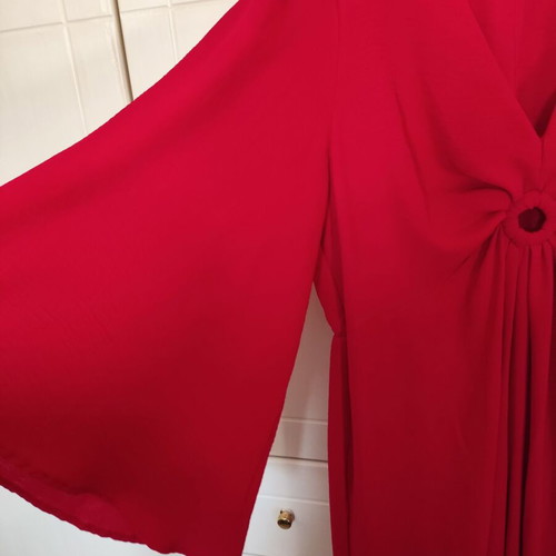 XXLOVE Red One-Piece Jumpsuit Like New Size 3