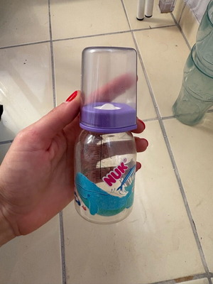 Μπιμπερό Nuk μικρό μεταχειρισμένο χωρίς θηλή
