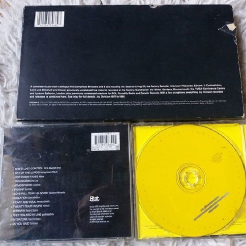 Joy Division, New Order, Electronic CD collection used with cassettes