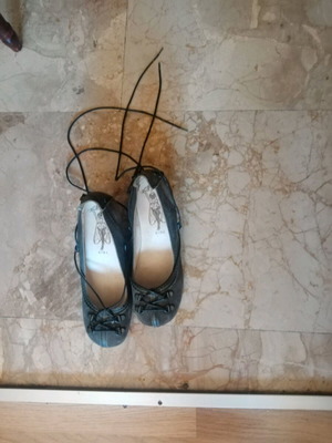 Fly London shoes like new, size 40, narrow, black-anthracite