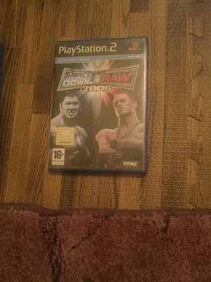 Smack Down Raw 2006 PlayStation 2 used in good condition