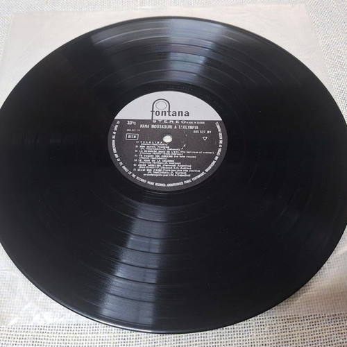 Nana Mouskouri A L'Olympia LP used, pop