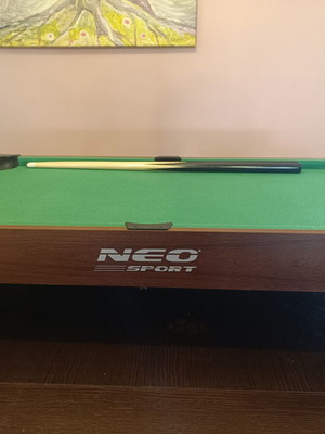 NEO Sport Table Billiards New with Full Accessory Set