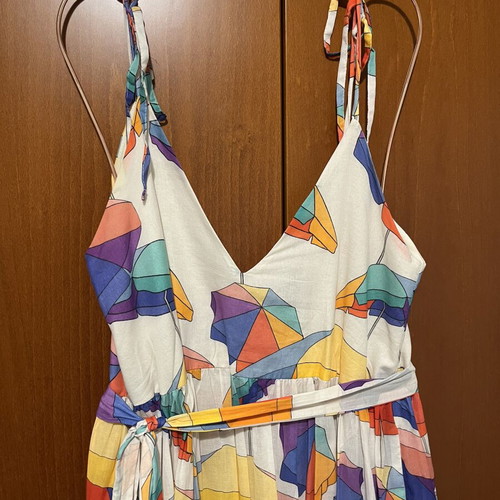 Karavan summer dress with umbrella print, size S/M