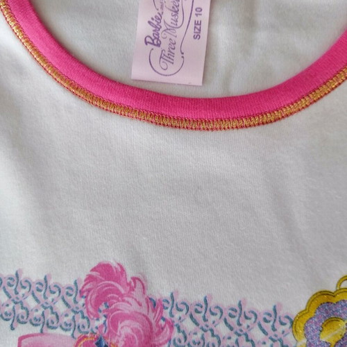 Minerva kids pajama new, size 10, Barbie design, height 140-150, pink