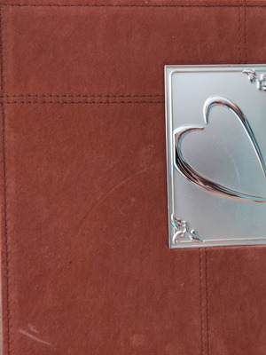 Photo album new with 18 pages and velvet surface