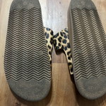 Fred leopard print slippers size 37