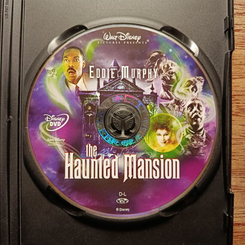 The Haunted Mansion DVD used with Greek subtitles