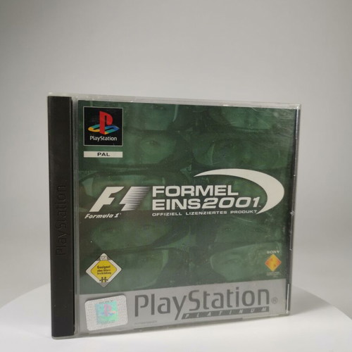 PlayStation 1 Formula One 2001 Platinum PAL used, German edition