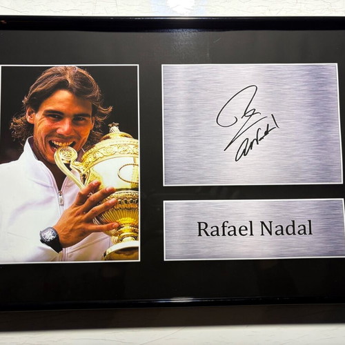 Rafael Nadal Wimbledon Tribute Poster new