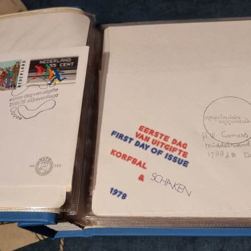 First Day Covers stamp collection like new from Netherlands 1970-1980