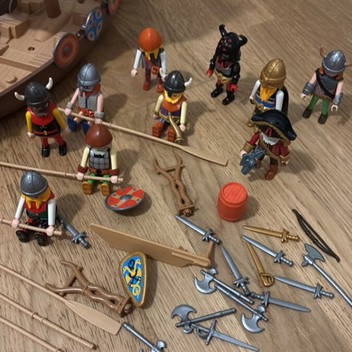Playmobil Viking Ship like new