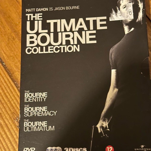The Ultimate Bourne Collection DVD used, 3-disc box set